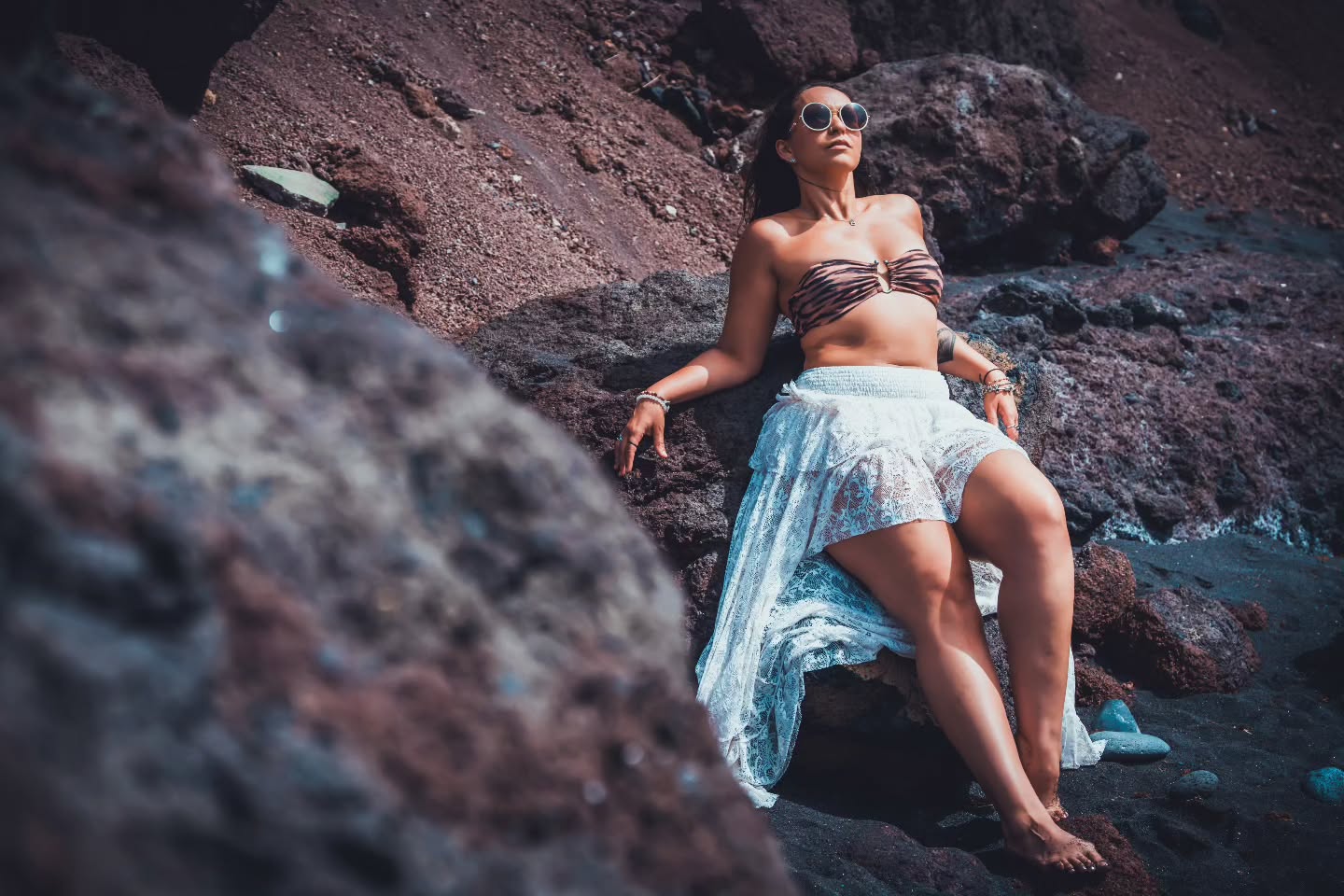 Risas, sol y sesión de verano con Ornella Giannotti - Fotógrafo Fausto García Menéndez